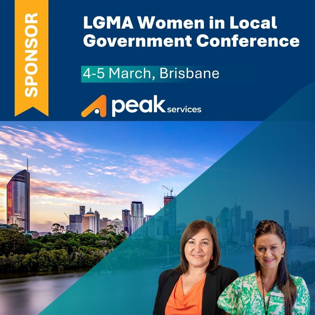 LGMA Women in Local Government Conference 2026 Peak Services